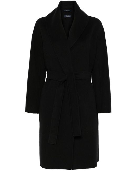 Max Mara Black Messi Coat for men