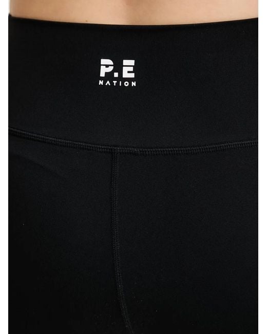 P.E Nation Black Dynamic Performance Leggings