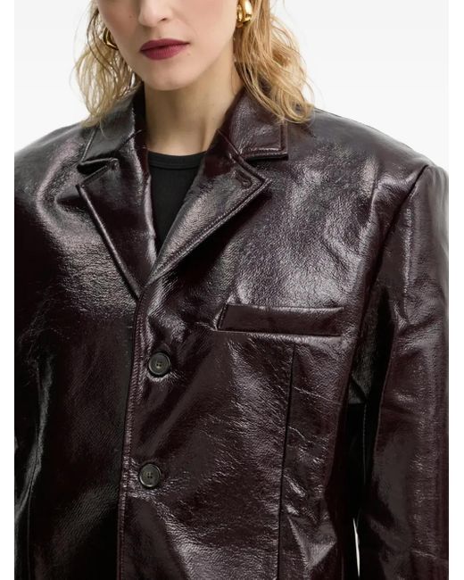 Herskind Black Pocket Button Overshirt
