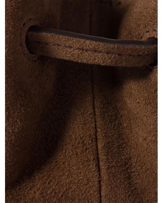 Miu Miu Brown Shopper aus Wildleder