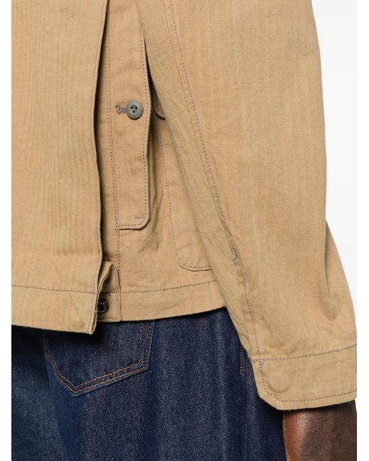 G-Star Natural Fishing Multi-Pocket Herringbone Jacket for men