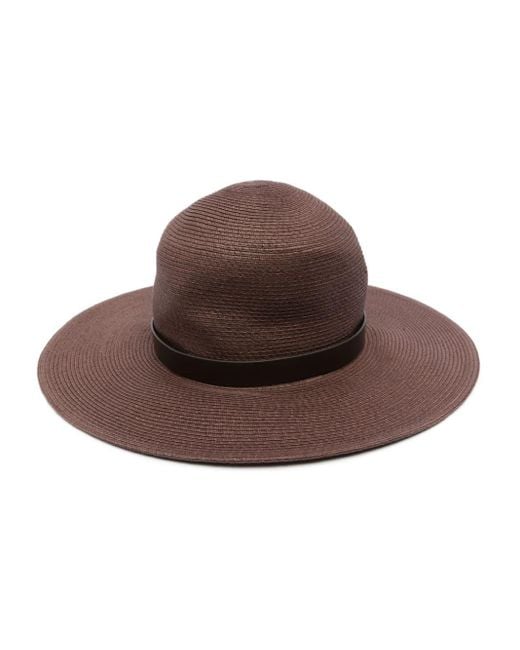 Max Mara Brown Musette Sun Hat