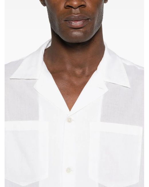 Bode White Short-Sleeved Shirt for men
