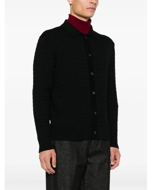 Tagliatore Black Sweaters for men