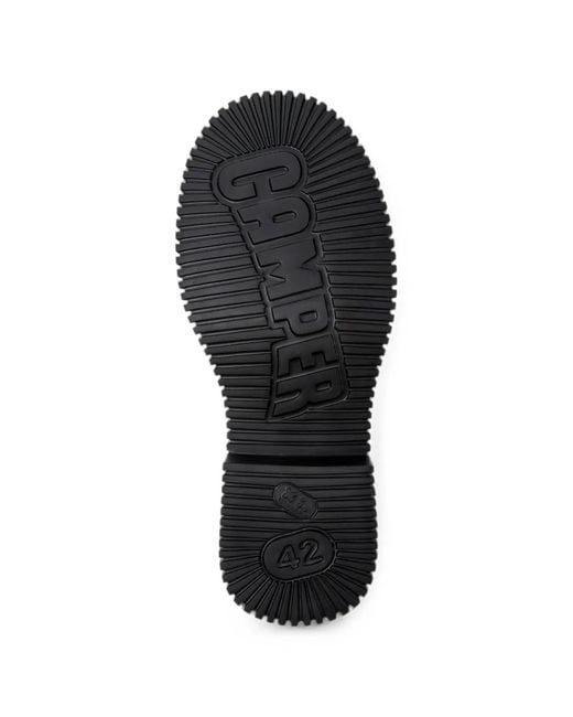 Camper Black Pix Berlin Lace-Up Loafers for men
