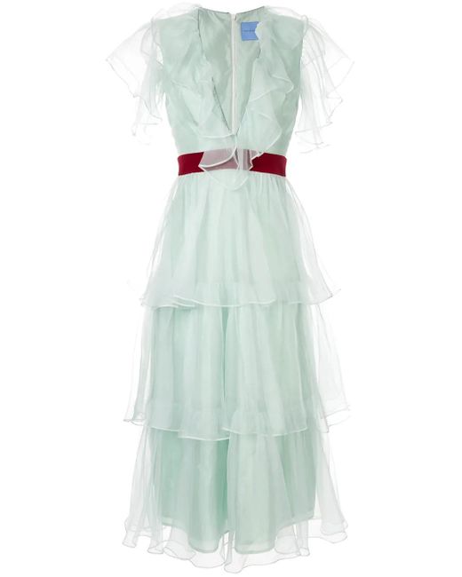 Macgraw Green Chandelier Dress