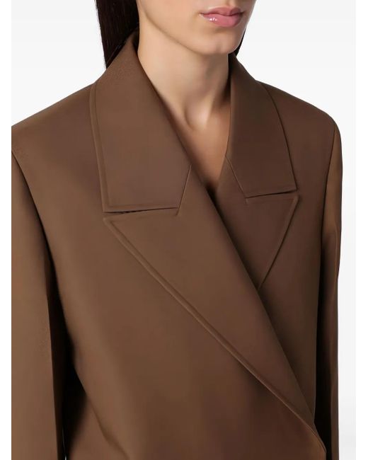 Jil Sander Brown Wool Blazer