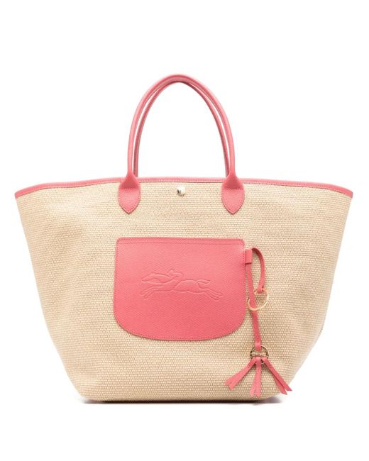 Longchamp Le Pliage バスケットバッグ L Pink