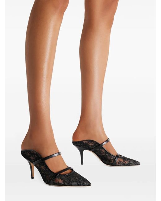 Malone Souliers Black 70Mm Maureen Mules