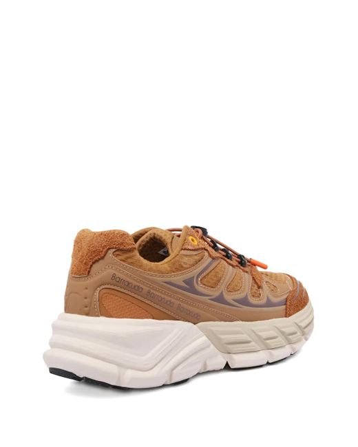 Barracuda Brown Sneakers mit Knebelverschluss