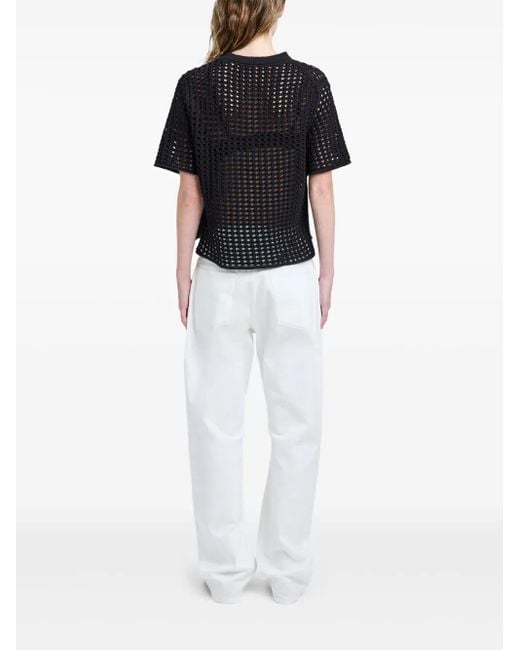 Proenza Schouler Black Kimia Top
