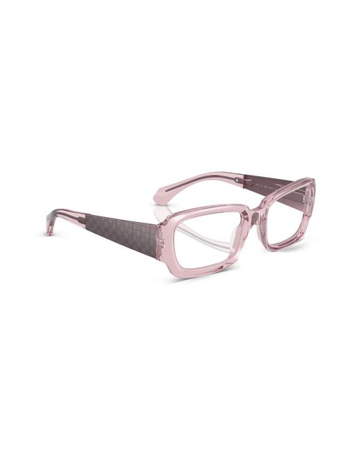 Alain Mikli Pink Rectangle-Frame Sunglasses