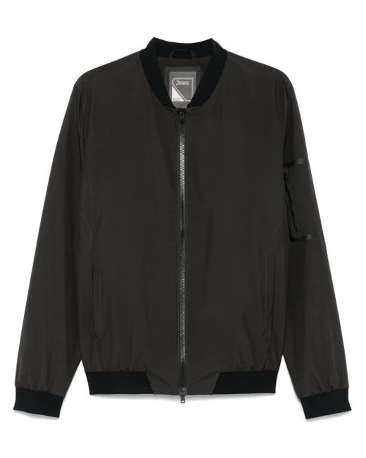 メンズ Herno ボンバージャケット Black