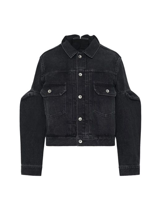 Sacai Denim Jack in het Blue