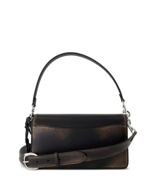 COACH Black Tabby 26 Leather Shoulder Bag