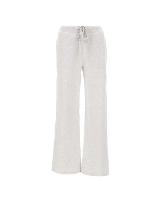 Entire studios White Drawstring Straight-Leg Trousers