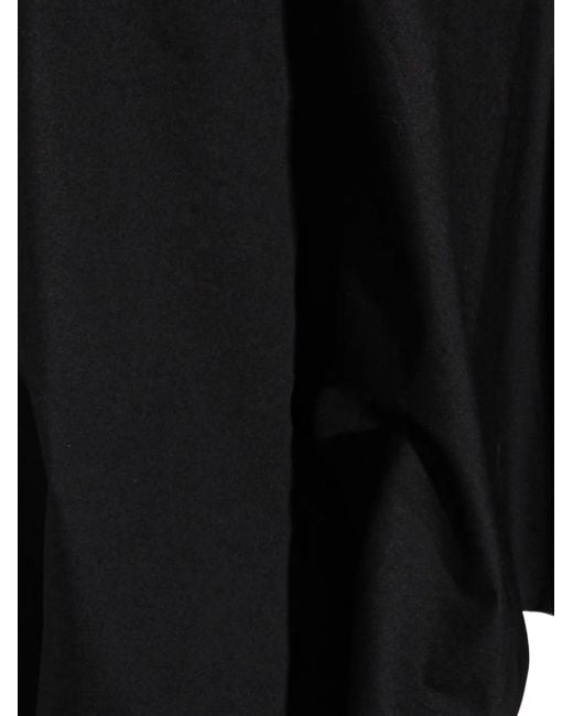 Moschino Black Bubble-Hem Skirt