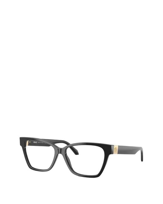 Versace Black Butterfly-Frame Glasses