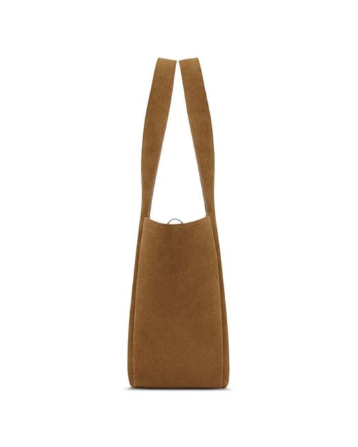Saint Laurent Brown Le 5 À 7 Small Bea Bag
