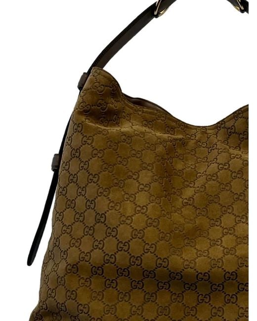 Gucci Green Large Beatrix Shoulder Bag