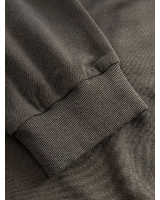 Elena Velez Gray Panelled Drawstring Track Pants