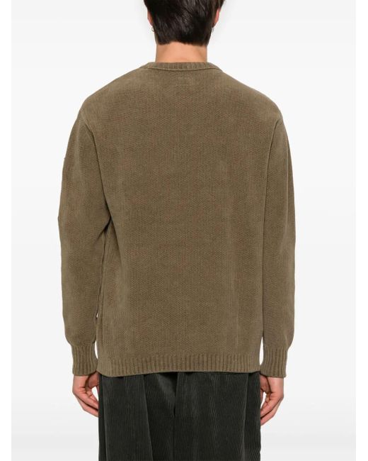 Maglione Girocollo di C P Company in Brown da Uomo