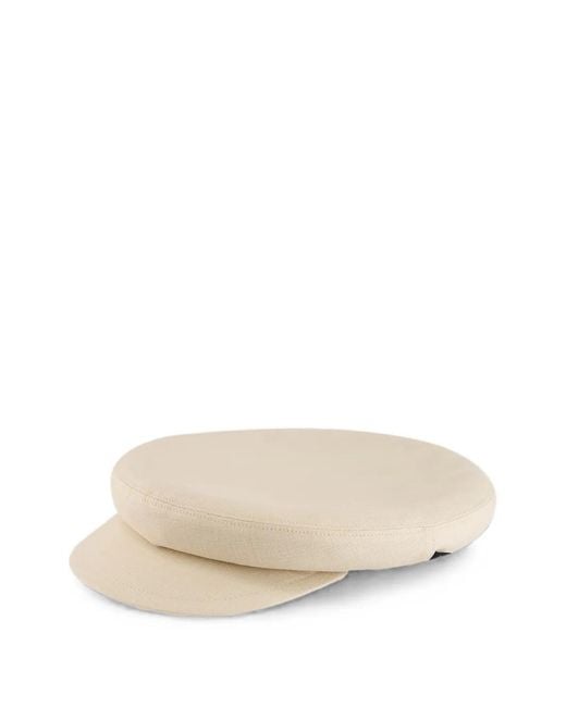 Borsalino Natural Brest Linen Sailor Cap