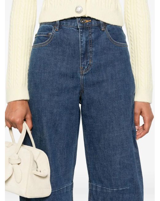 Self-Portrait Blue Five-Pockets Jeans