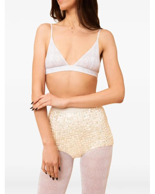 Contessa Mills White Tarot Bralette