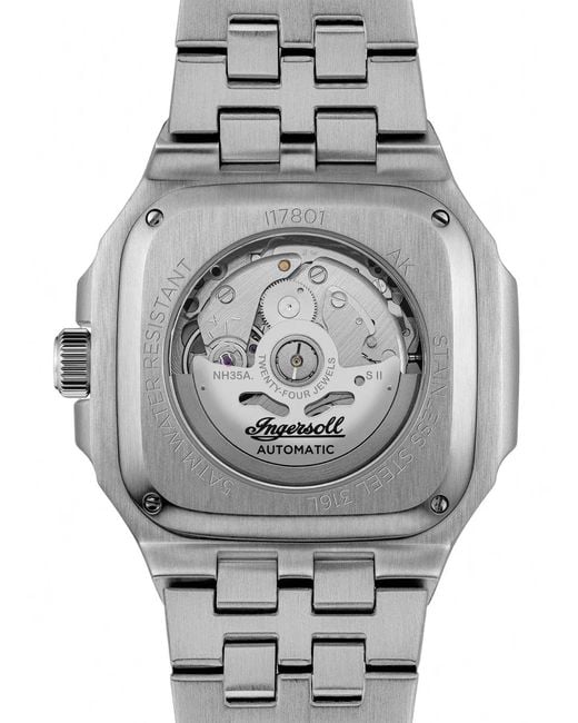 INGERSOLL 1892 Gray The Yield 44Mm Watch for men