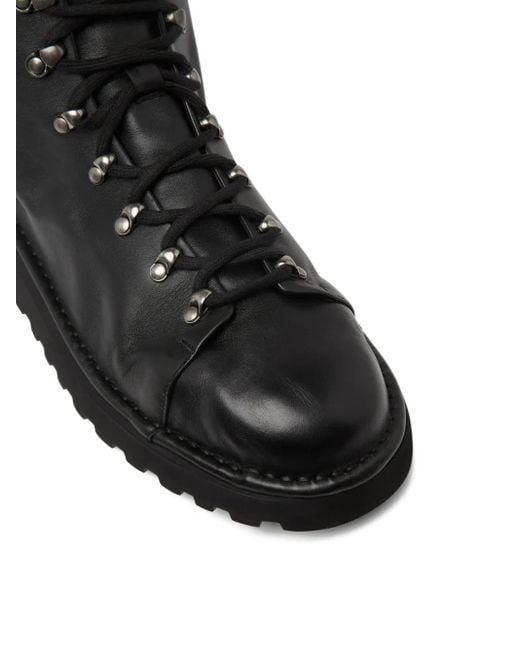 メンズ Marsèll レースアップ ブーツ Black