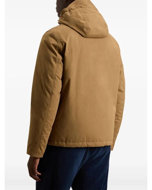 Woolrich Brown Mountain Cloth Pacific Jacket for men