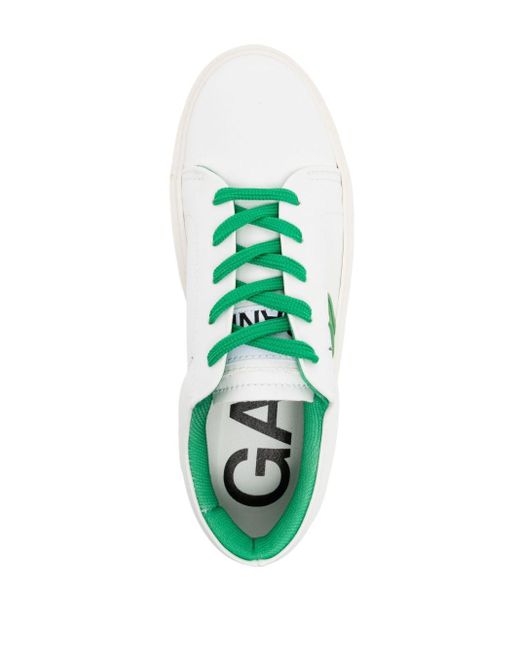 Ganni White Sporty Mix Sneakers