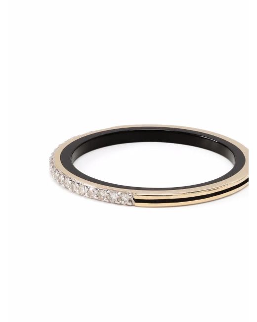 Maria Black White Vertigo Highway Ring