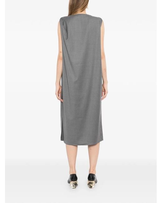 JNBY Gedrapeerde Mini-Jurk in het Gray