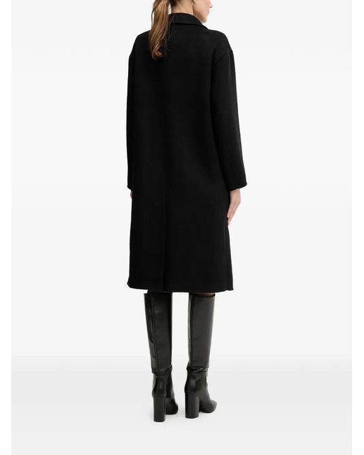 GAUDI Black Double-Breasted Coat