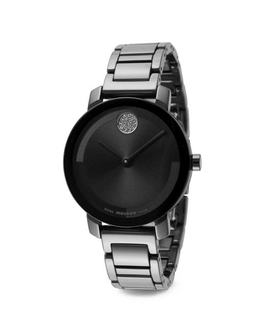 Movado Black Bold Evolution 2.0 Round-Face 34Mm Watch