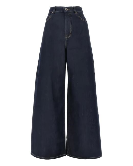 Weekend by Maxmara Blue Wide Leg Jeans