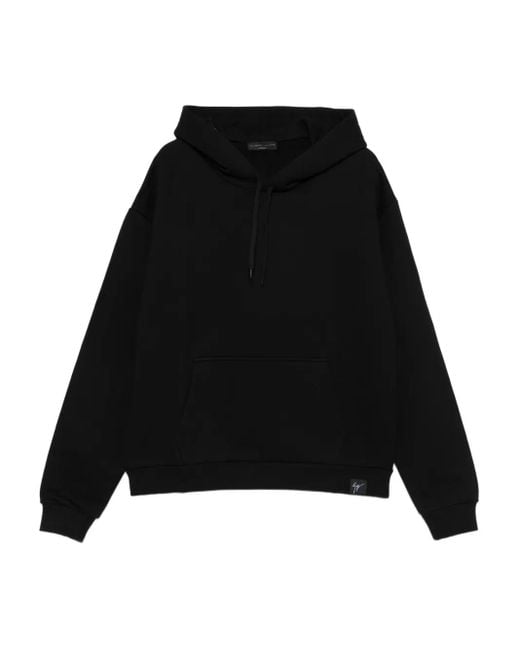 Giuseppe Zanotti Hoodie Mit Kordelzug in Black für Herren