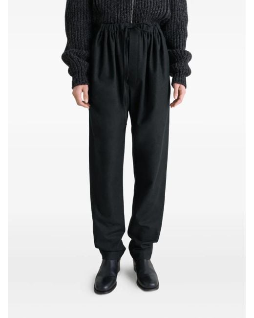 Lemaire Black Drawstring Pant