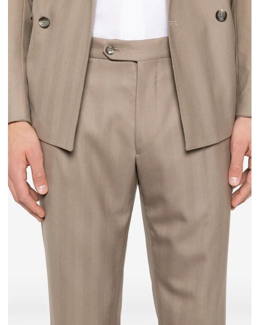 Tagliatore Natural Double-Breasted Suit for men