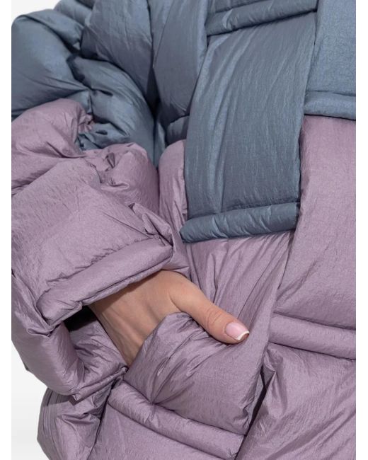 RAXXY Blue Two-Toned Puffer Jacket