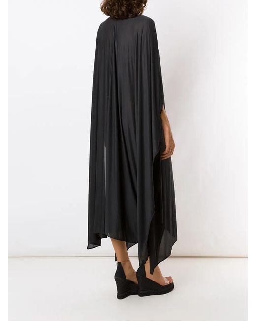 Amir Slama Black Midi Beach Dress
