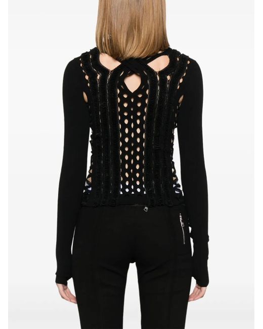 Sinéad O'Dwyer Black Shibari Sweater