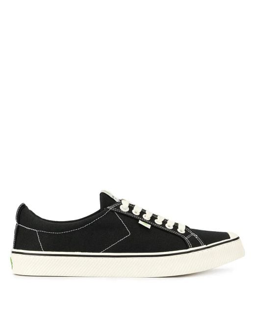 CARIUMA Black Oca Canvas Low-top Sneakers for men