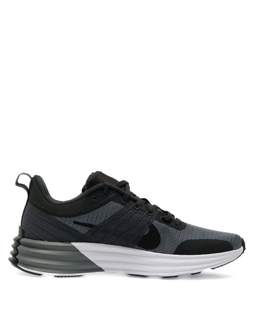 Nike Black Lunar Roam Patterned Sneakers for men