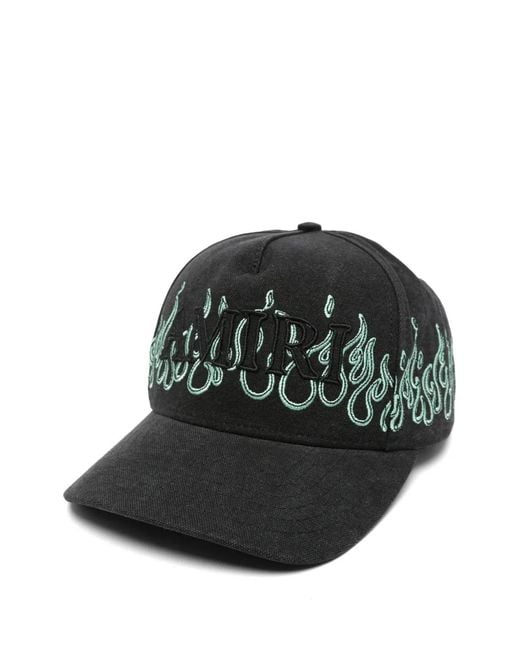 Amiri Baseballkappe Mit Logo-Patch in Black für Herren