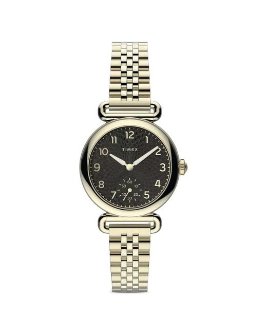 Timex Metallic Heritage Collection 33Mm Watch