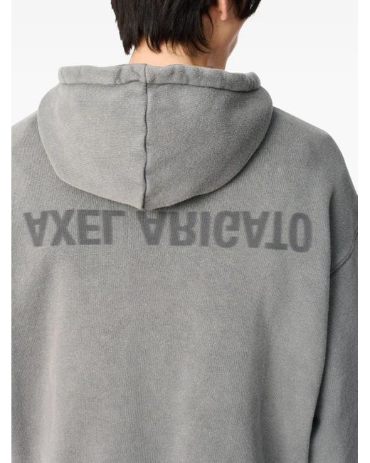 Axel Arigato Distort Hoodie in het Gray voor heren