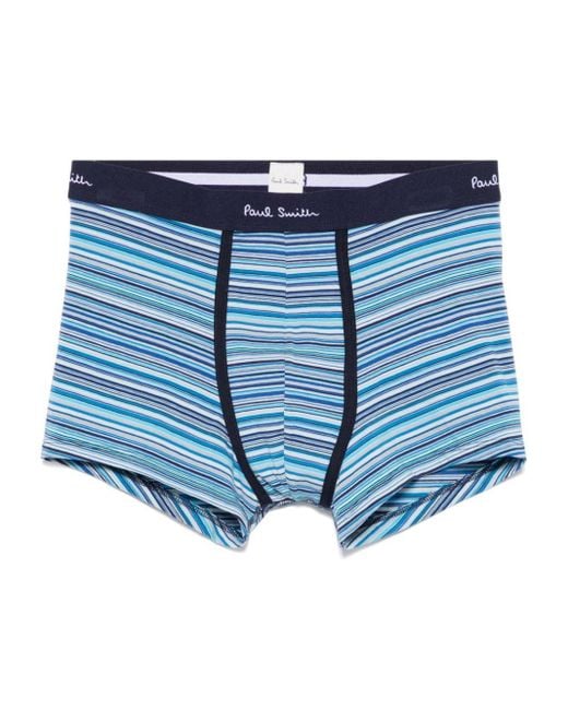 Paul Smith Blue Striped Boxers for men